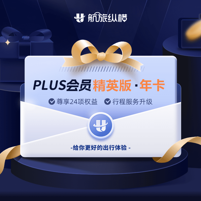 【官方接口】航旅纵横PLUS会员精英版『12个月』 - ¥108.64
