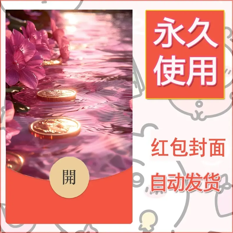 新款永久微信红包封面发财暴富系列diy素材34 - 会优科技优惠价¥0.42