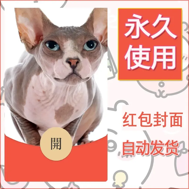 新款永久微信红包封面宠物系列diy素材35 - 会优科技优惠价¥0.42