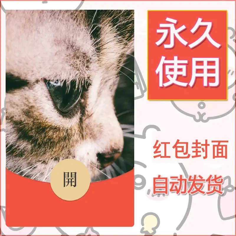 新款永久微信红包封面宠物系列diy素材42 - 会优科技优惠价¥0.42