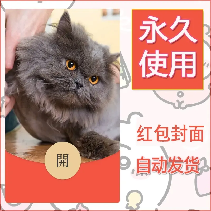 新款永久微信红包封面宠物系列diy素材51 - 会优科技优惠价¥0.42