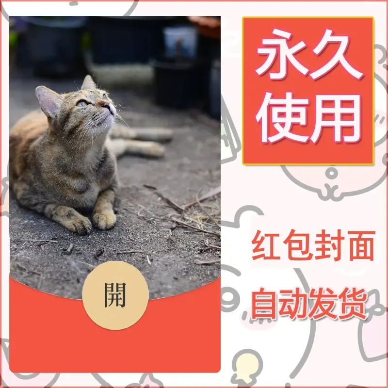 新款永久微信红包封面宠物系列diy素材62 - 会优科技优惠价¥0.42