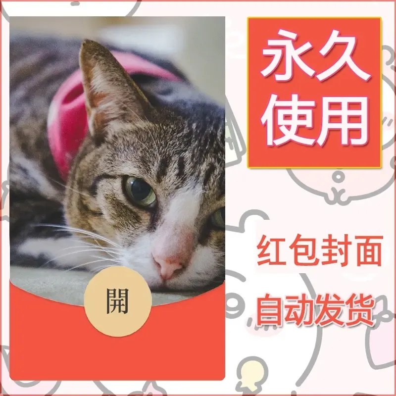 新款永久微信红包封面宠物系列diy素材95 - 会优科技优惠价¥0.42