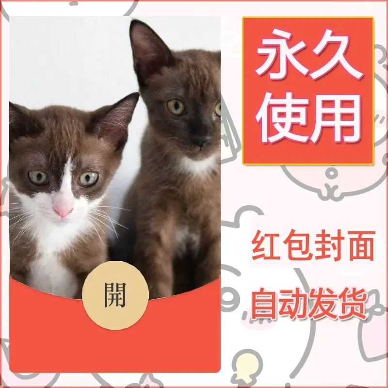 新款永久微信红包封面宠物系列diy素材109 - 会优科技优惠价¥0.42