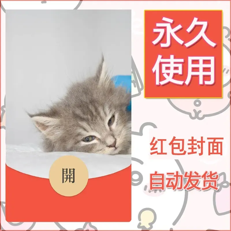 新款永久微信红包封面宠物系列diy素材151 - 会优科技优惠价¥0.42