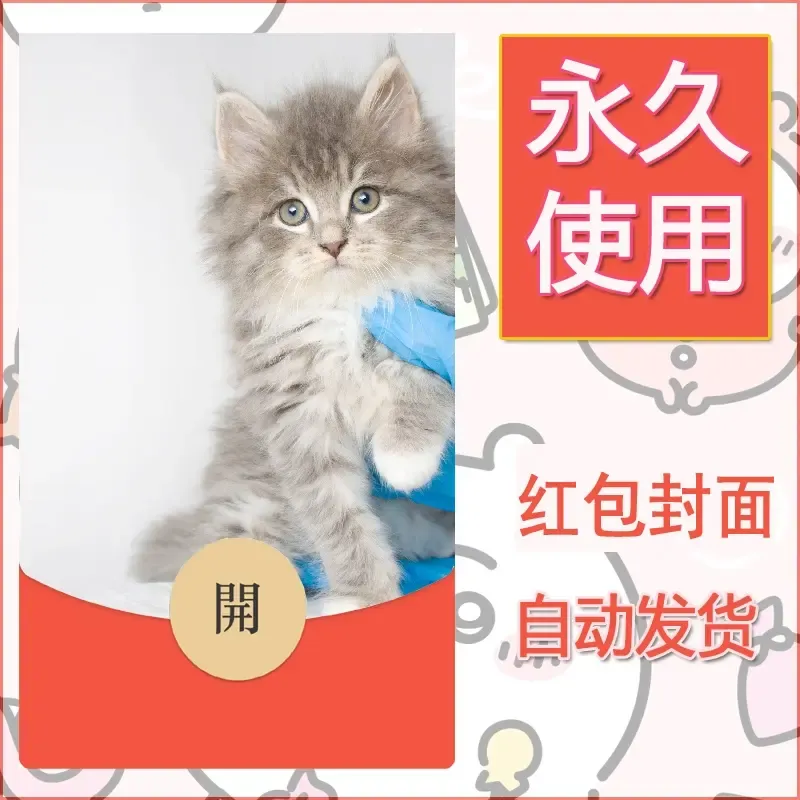 新款永久微信红包封面宠物系列diy素材152 - 会优科技优惠价¥0.42
