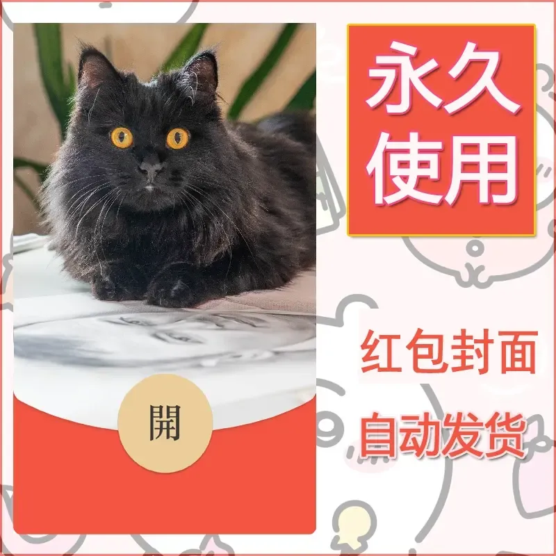 新款永久微信红包封面宠物系列diy素材177 - 会优科技优惠价¥0.42