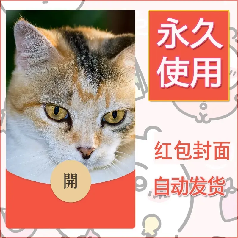 新款永久微信红包封面宠物系列diy素材213 - 会优科技优惠价¥0.42