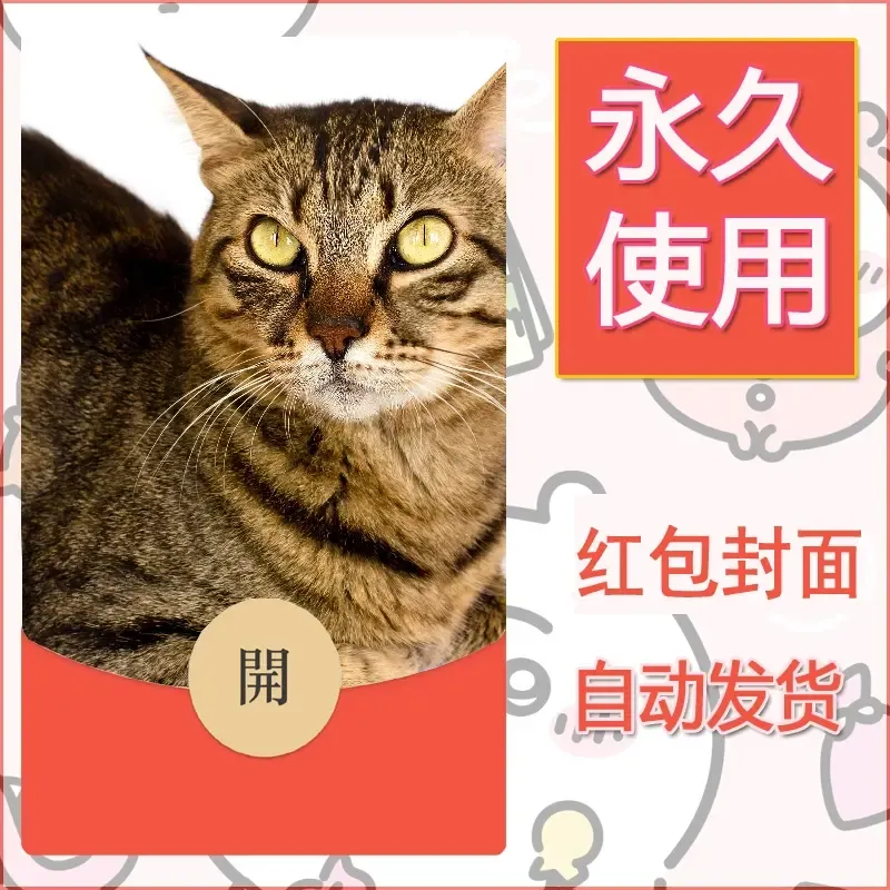 新款永久微信红包封面宠物系列diy素材239 - 会优科技优惠价¥0.42