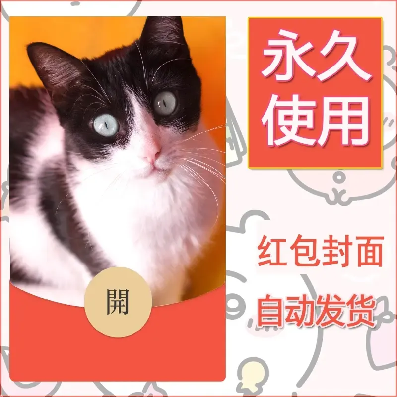 新款永久微信红包封面宠物系列diy素材395 - 会优科技优惠价¥0.42