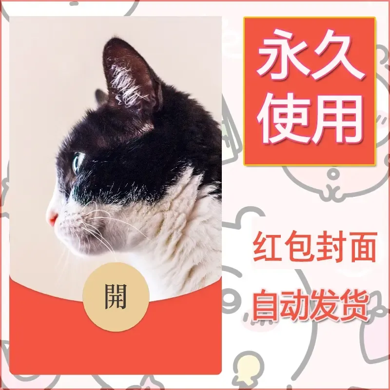 新款永久微信红包封面宠物系列diy素材423 - 会优科技优惠价¥0.42