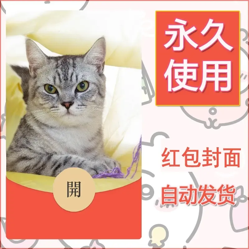 新款永久微信红包封面宠物系列diy素材436 - 会优科技优惠价¥0.42