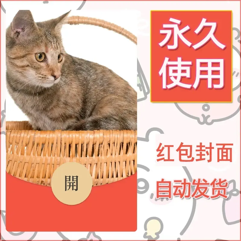 新款永久微信红包封面宠物系列diy素材509 - 会优科技优惠价¥0.42