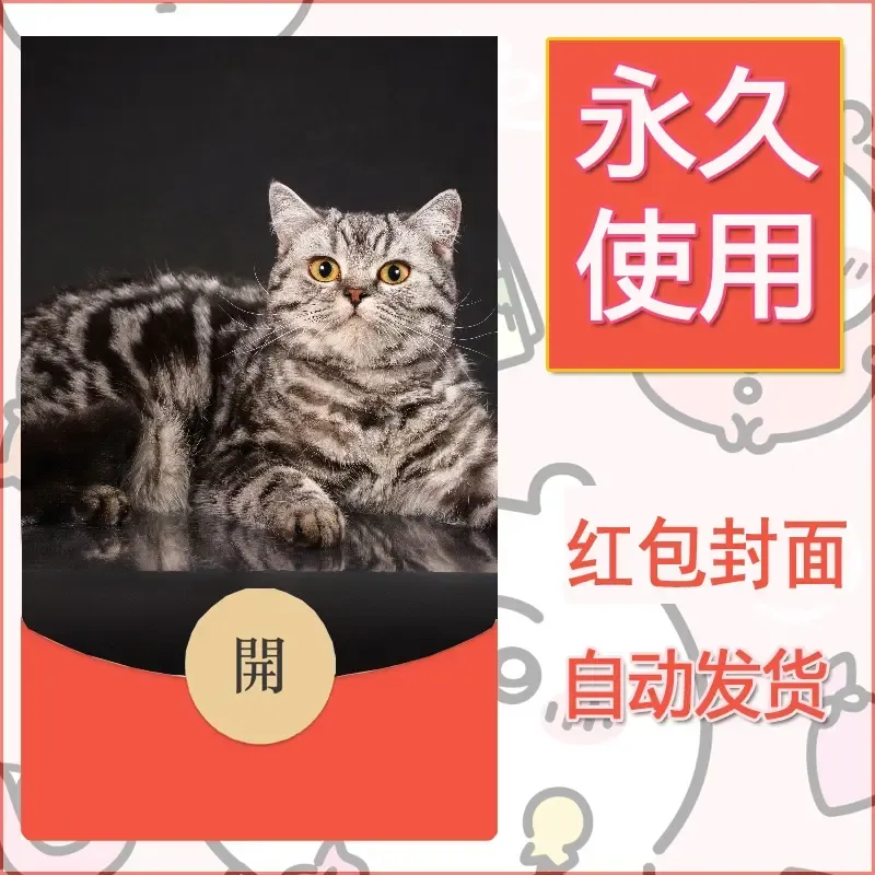 新款永久微信红包封面宠物系列diy素材533 - 会优科技优惠价¥0.42