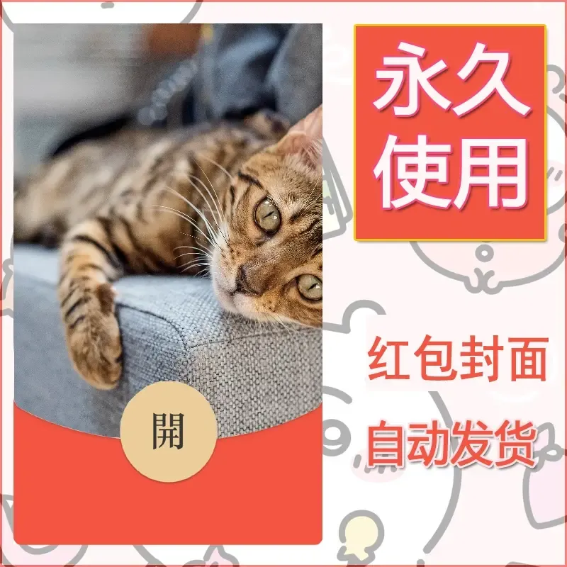 新款永久微信红包封面宠物系列diy素材534 - 会优科技优惠价¥0.42