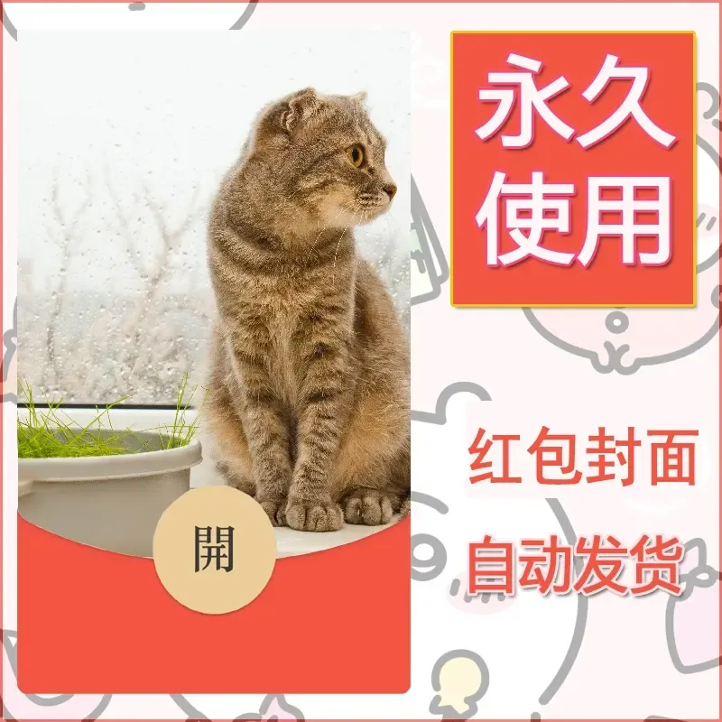 新款永久微信红包封面宠物系列diy素材561 - 会优科技优惠价¥0.42
