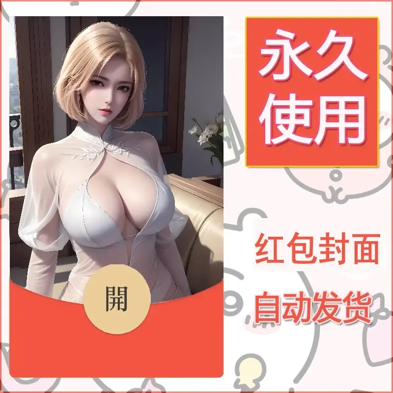 新款永久微信红包封面国漫美女自制皮肤diy素材24 - 会优科技优惠价¥0.42