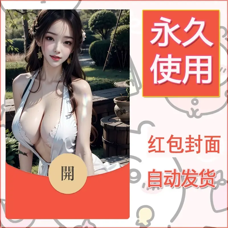 新款永久微信红包封面国漫美女自制皮肤diy素材287 - 会优科技优惠价¥0.42