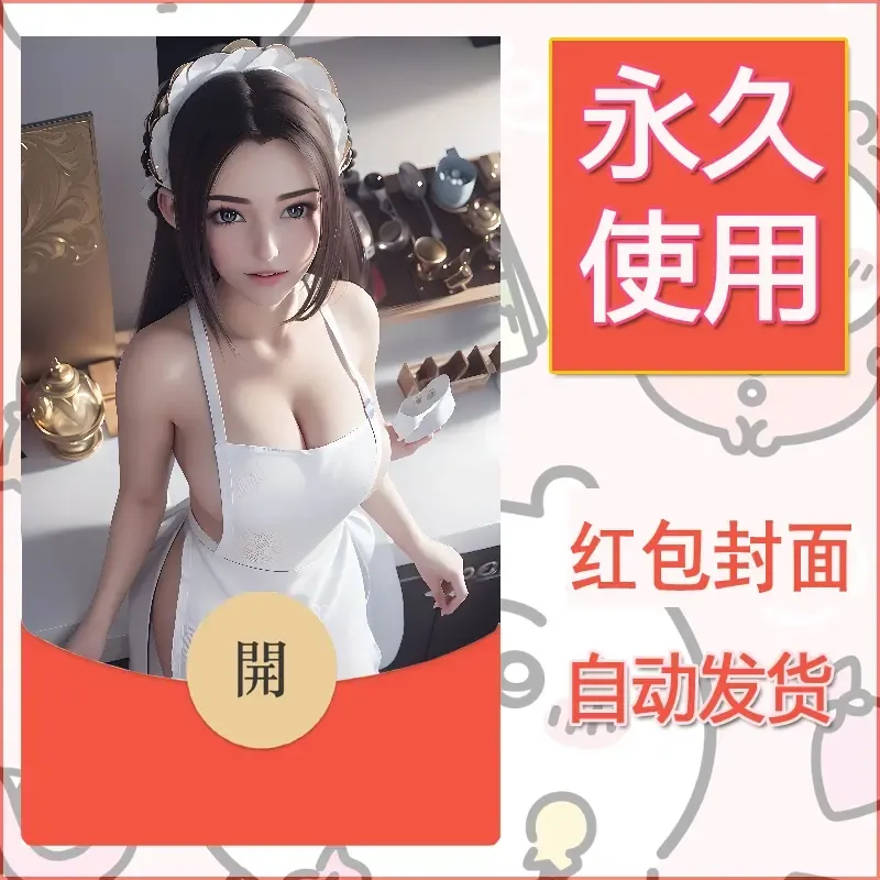 新款永久微信红包封面国漫美女自制皮肤diy素材302 - 会优科技优惠价¥0.42