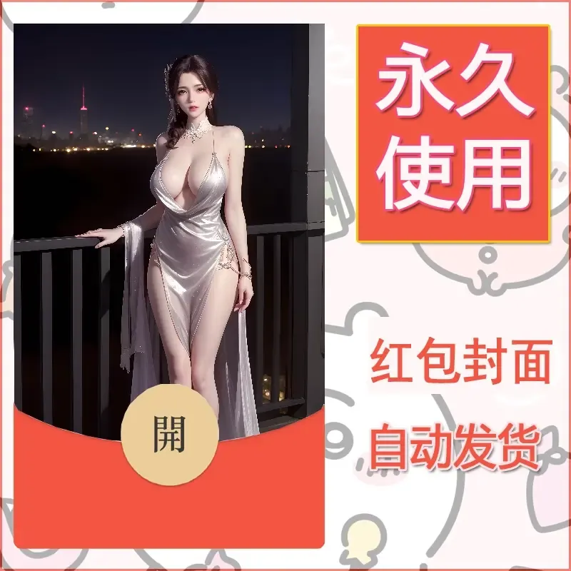 新款永久微信红包封面国漫美女自制皮肤diy素材551 - 会优科技优惠价¥0.42