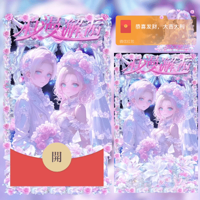 【卡密兑换】微信红包封面『浪漫邂逅/didi』 - 会优科技优惠价¥3.26