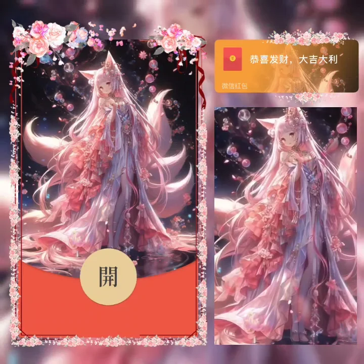 微信红包封面 |『九尾小狐狸』 - ¥2.02