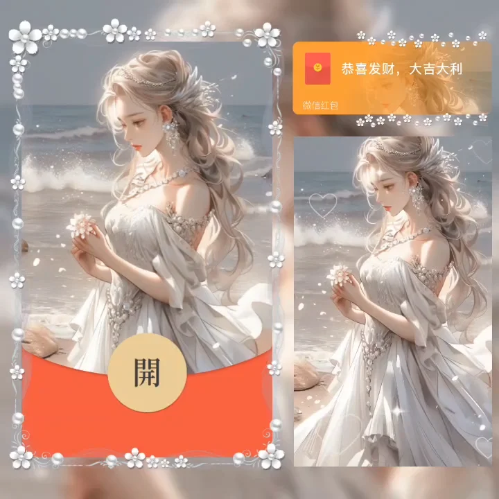 微信红包封面 |『古风情侣/女』