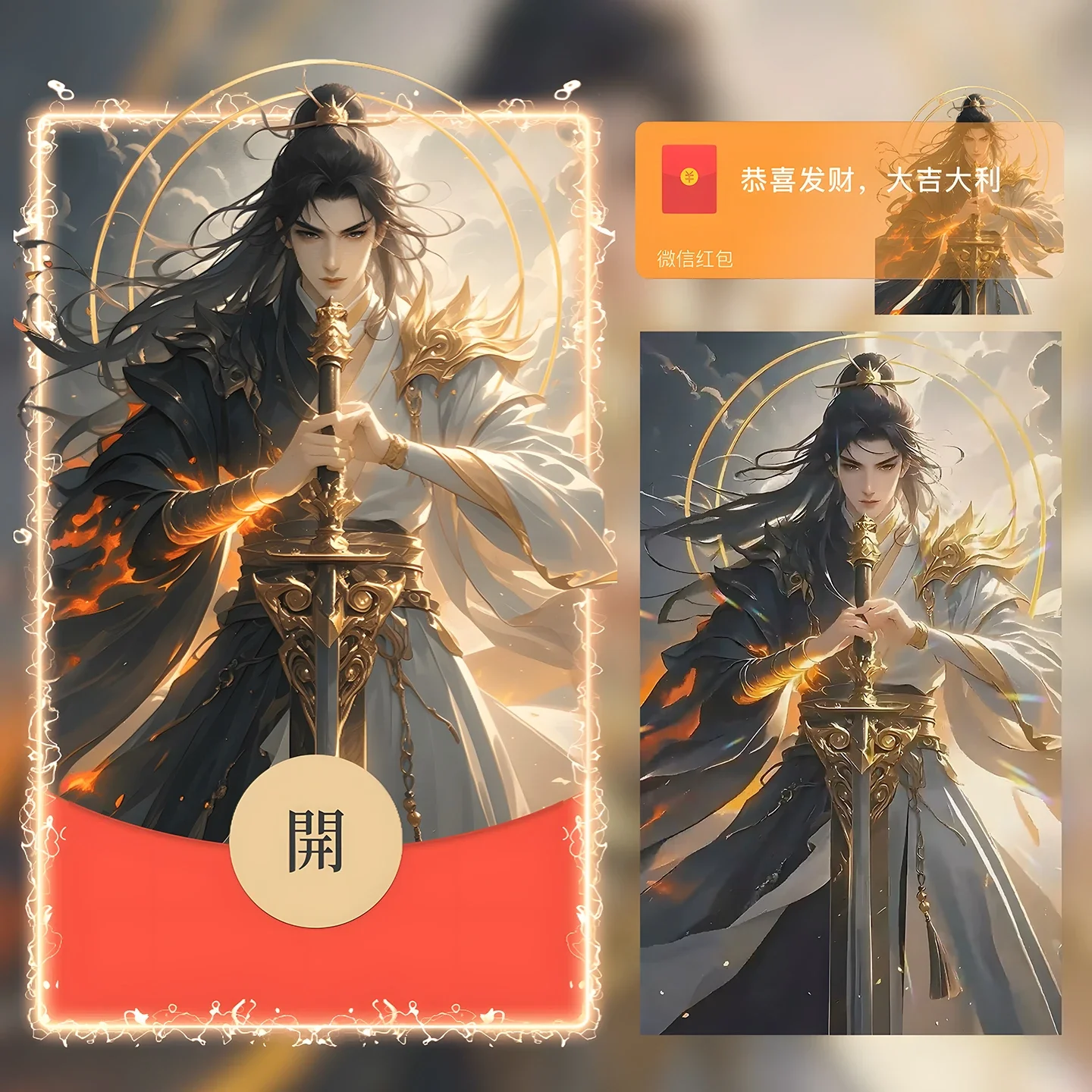 微信红包封面 |『李信/一念神魔』 - 会优科技优惠价¥2.02
