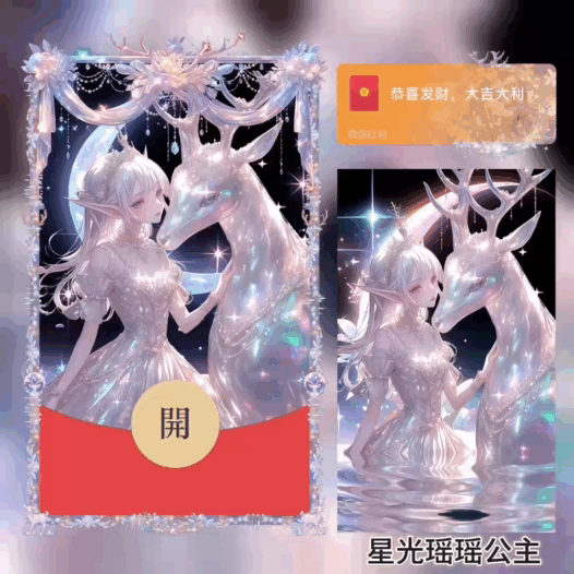 微信红包封面 |『星光瑶妹/瑶瑶公主/新版动态』 - ¥2.02